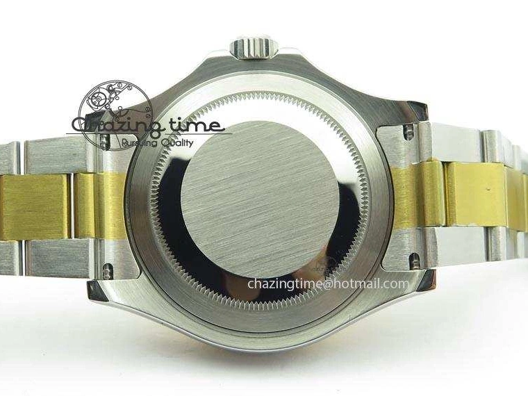 Dial Bracelet Yacht-Master 116622 On SS JF Best Blue A2836 Edition YG 0215